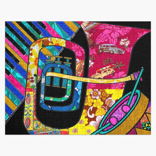 Music Instruments Jigsaw Puzzles Redbubble