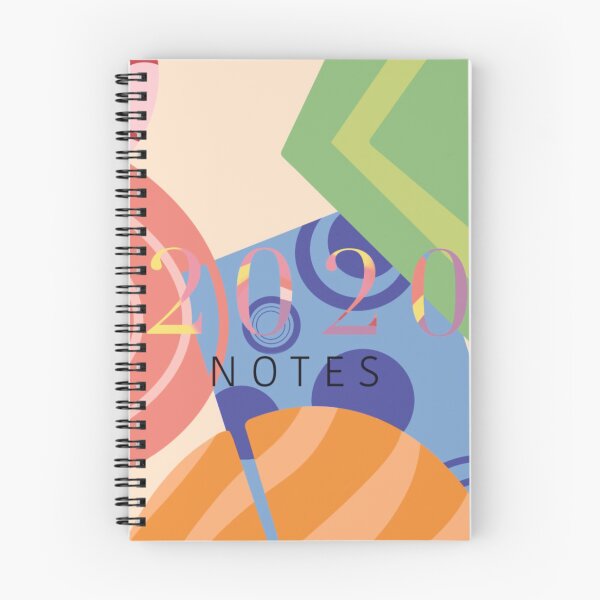 Aperçu de l'œuvre Cahier 2020 créée et vendue par WUdesigns.