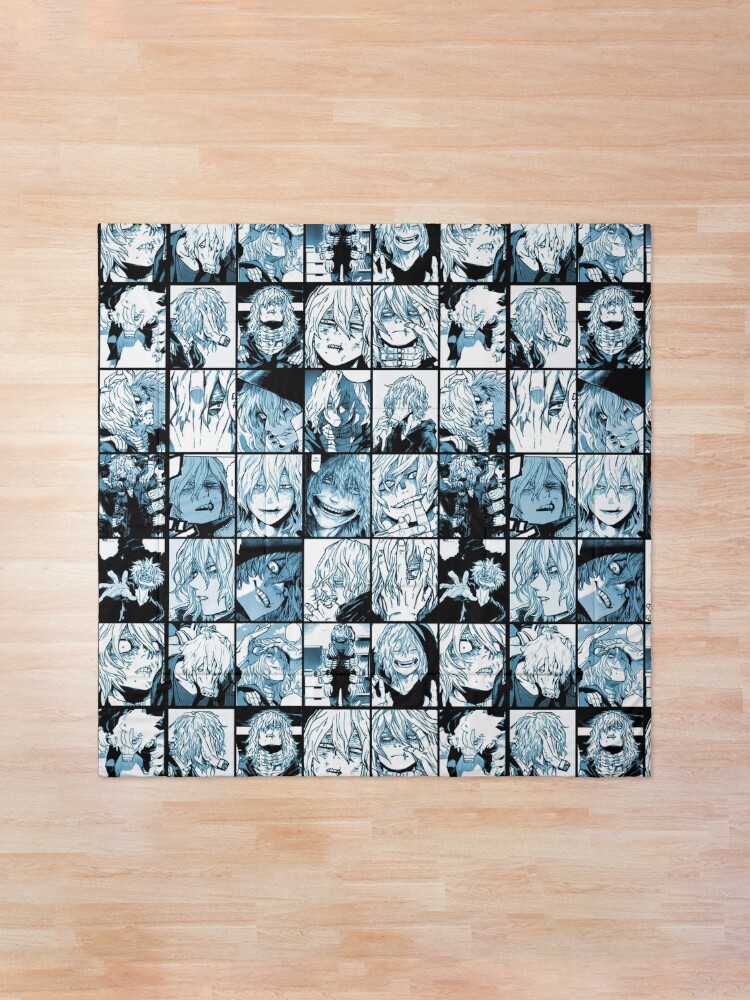 Alternate view of Shigaraki Collage (color version) Comforter