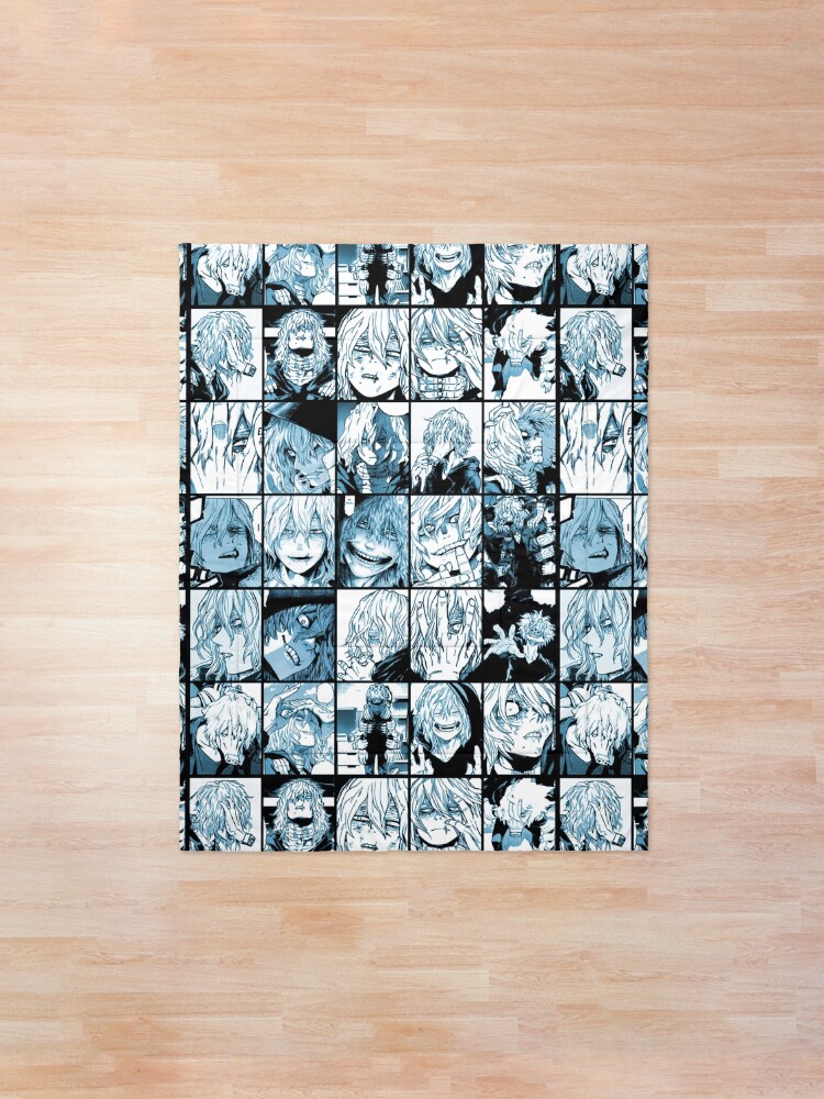Alternate view of Shigaraki Collage (color version) Comforter