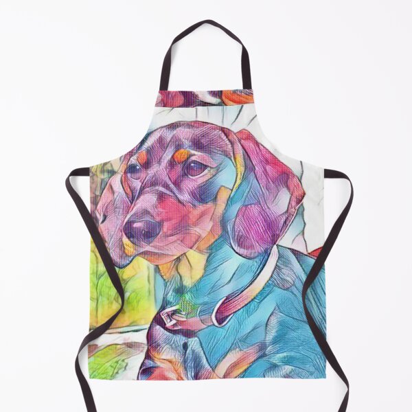 Artikelvorschau, Dackel Abstract Rainbow Design entworfen und verkauft von Paulele.