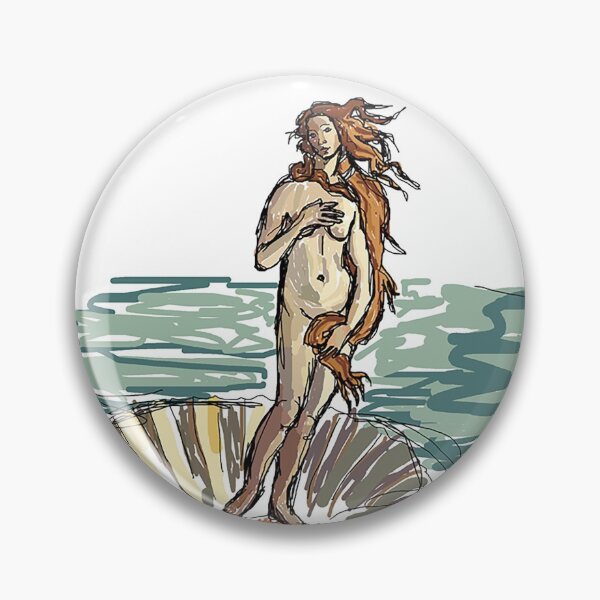 Item preview, Birth of Venus using Microsoft Paint Windows XP designed and sold by maria-sunshine.