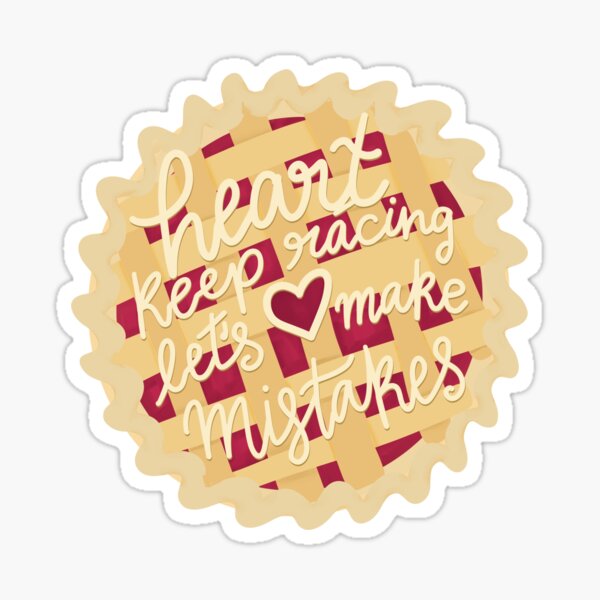 Waitress Musical Sticker