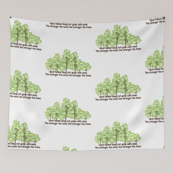 Item preview, 'The stronger the trees' - trees designed and sold by Ellie Canhoto.