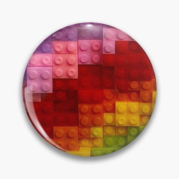 Item preview, Building block style rainbow colours  designed and sold by GingerCatCo.