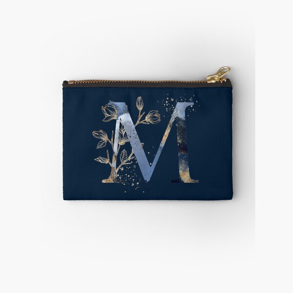 Item preview, Floral Initial Letter M, Monogram designed and sold by PinkLotusArt.