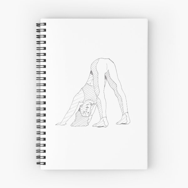 Item preview, Lineart - Adho Mukha Svanasana (downward facing dog pose) designed and sold by Erik Erosa.