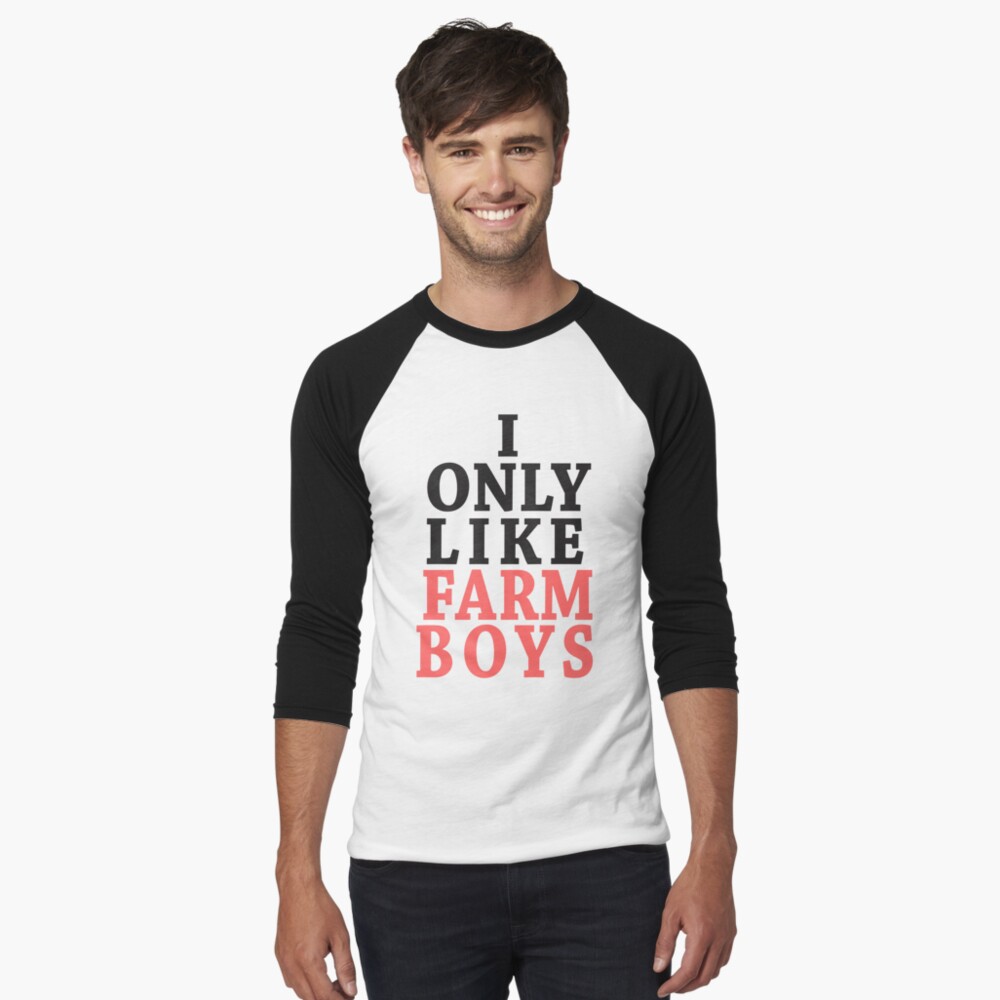 I Only Like Farm Boys Sticker