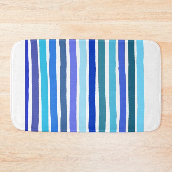 Item preview, Blue stripes pattern designed and sold by crazychameleon.