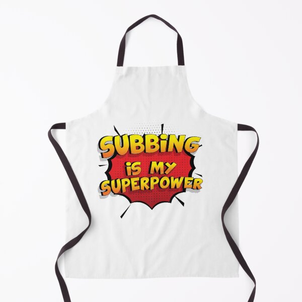 Item preview, Subbing is my Superpower Funny Design Subbing Gift designed and sold by Custom365.
