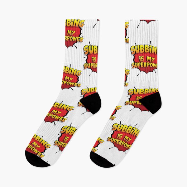 Item preview, Subbing is my Superpower Funny Design Subbing Gift designed and sold by Custom365.