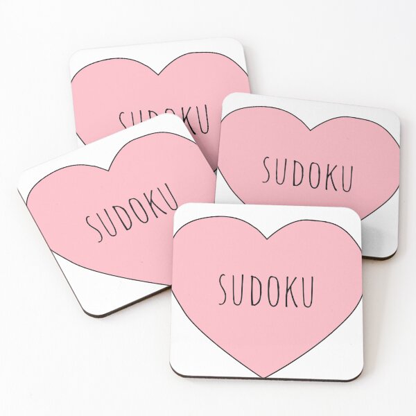 Item preview, I heart sudoku designed and sold by thestickerpad.