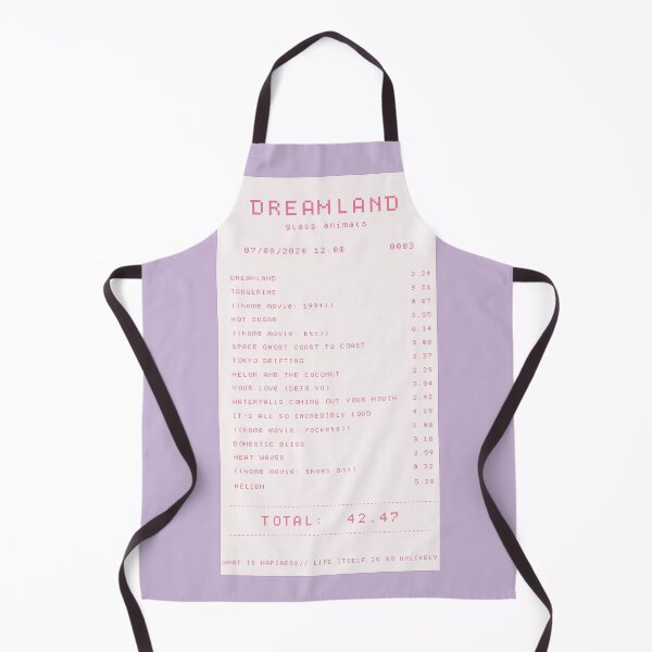 Item preview, Dreamland Album Receipt designed and sold by aeva-west.