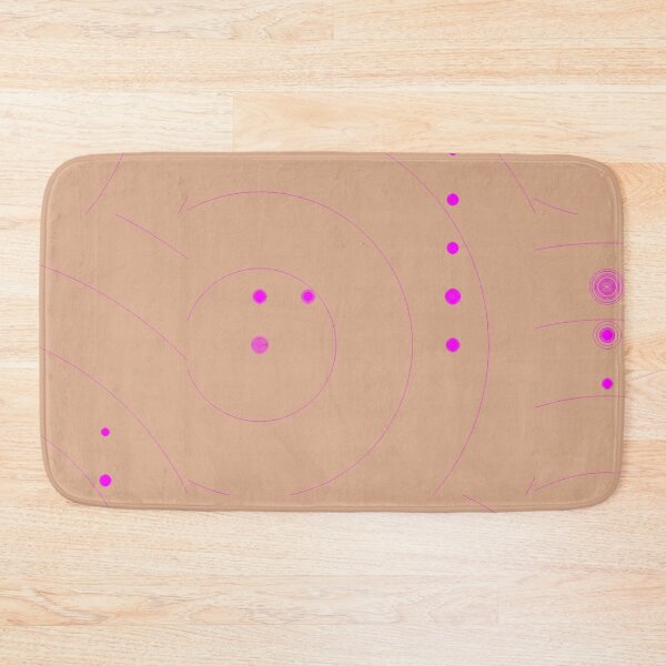 Item preview, pink circle braun background designed and sold by miaterinka.