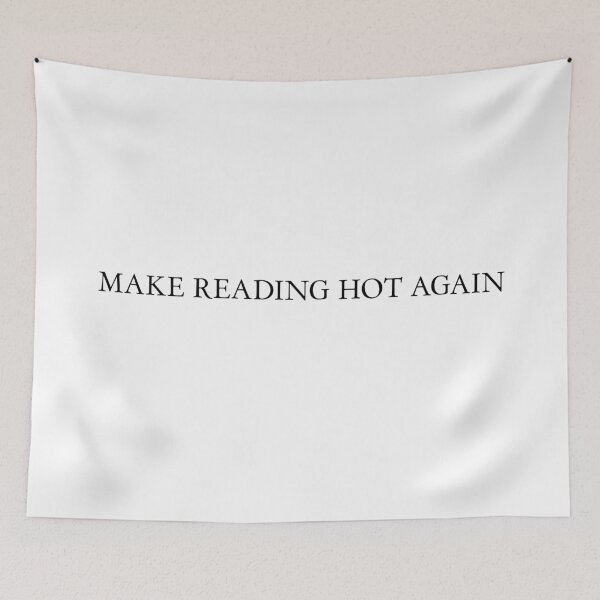 Item preview, Make Reading Hot Again (Black) designed and sold by rhodeyart.
