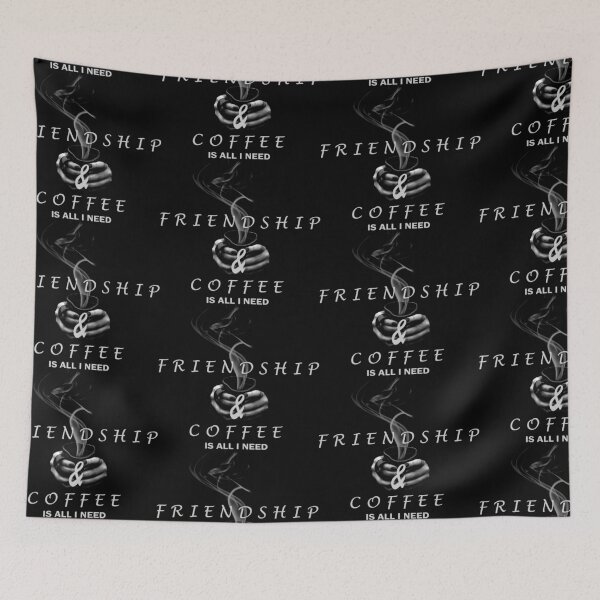 Item preview, Friendship and coffee is all i need designed and sold by vidyaroul.
