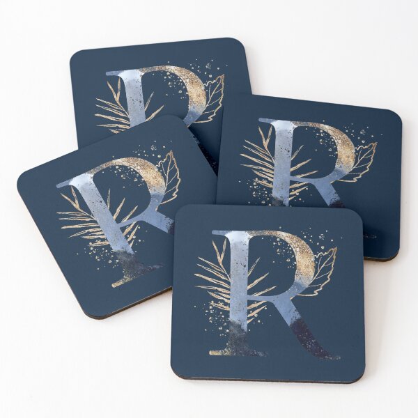 Item preview, Floral Initial Letter R, Monogrammed designed and sold by PinkLotusArt.
