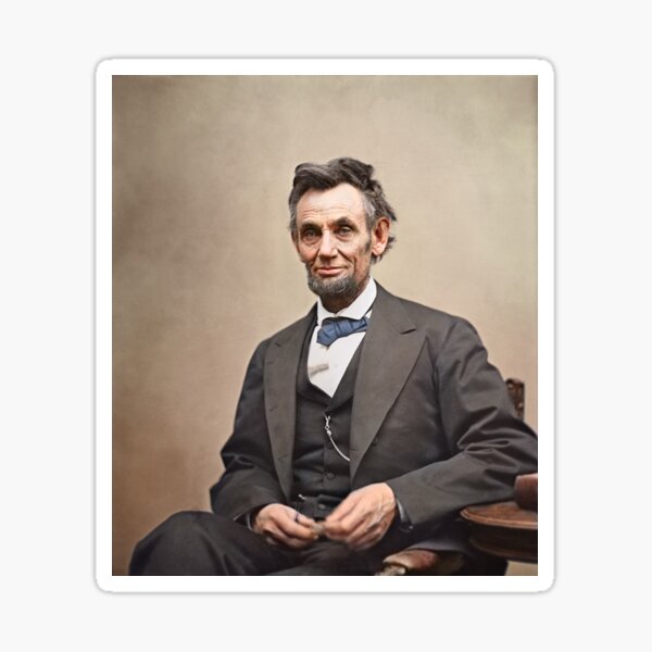 Item preview, Colorized  - Abraham Lincoln designed and sold by Sanna Dullaway.