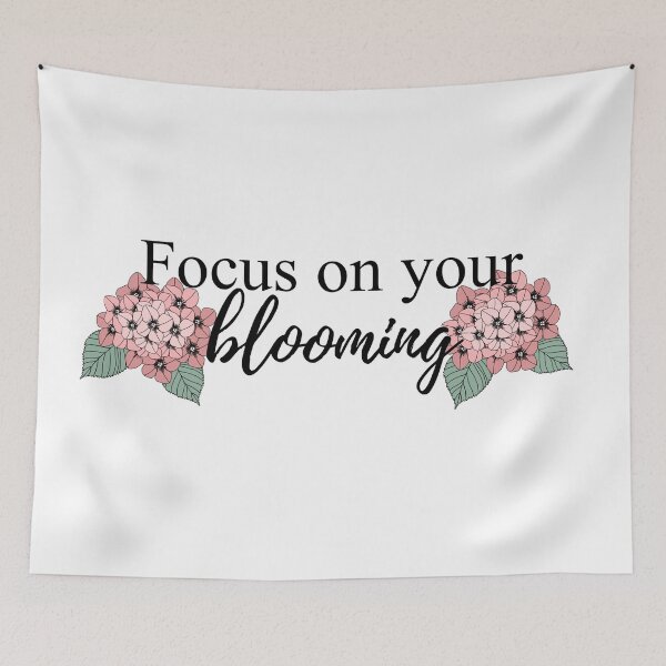 Item preview, focus on your blooming designed and sold by nikkifrieder.