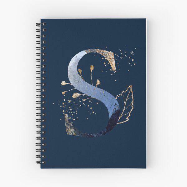Item preview, S Monogram Letter, Floral Monogram designed and sold by PinkLotusArt.