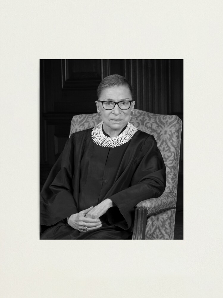 Ruth Bader Ginsburg Supreme Court Justice reprint signed 8x10 photo #5 RP 