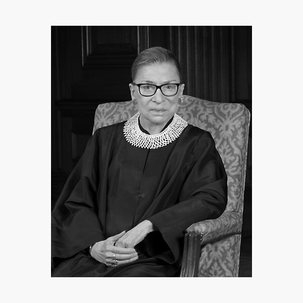 Item preview, Ruth Bader Ginsburg Portrait - 2016 designed and sold by warishellstore.