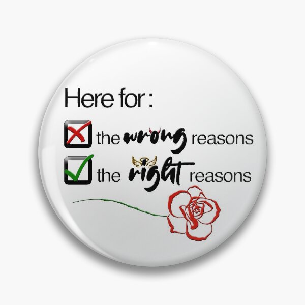 Item preview, Here for the wrong right reasons - Bachelor Bachelorette designed and sold by hailish.