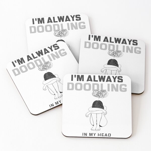 Item preview, I'm Always Doodling In My Head designed and sold by metal-works.