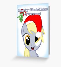 Derpy Hooves Christmas Card - Postcard My Little Pony Greeting Card