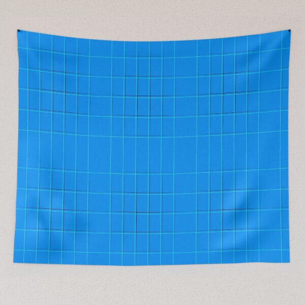 Item preview, white line blue background designed and sold by miaterinka.