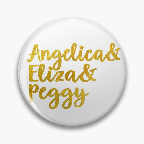 Item preview, Hamilton Musical Ampersand Angelica Eliza Peggy & Gold designed and sold by hailish.