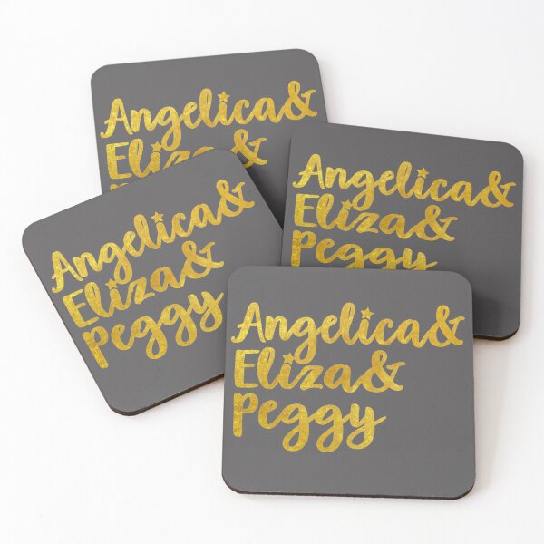 Item preview, Hamilton Musical Ampersand Angelica Eliza Peggy & Gold designed and sold by hailish.