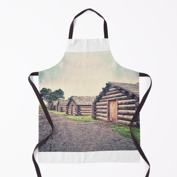 Item preview, Soldier Cabins at Valley Forge designed and sold by brunoanjoloart.