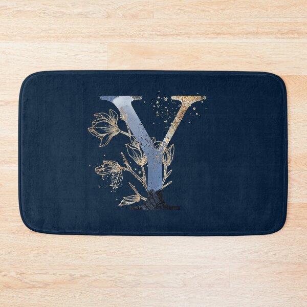 Item preview, Floral Initial Letter Y, Monogrammed designed and sold by PinkLotusArt.