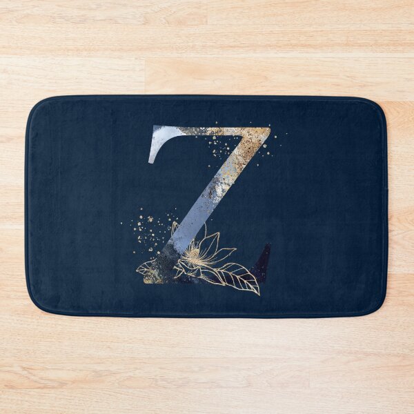 Item preview, Floral Initial Letter Z, Monogrammed designed and sold by PinkLotusArt.