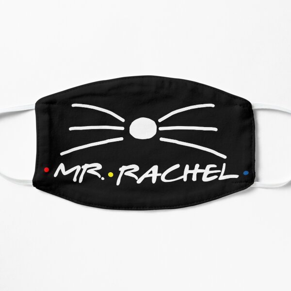 Rachel and Ross| Mr. Rachel and Mrs. Ross Flat Mask