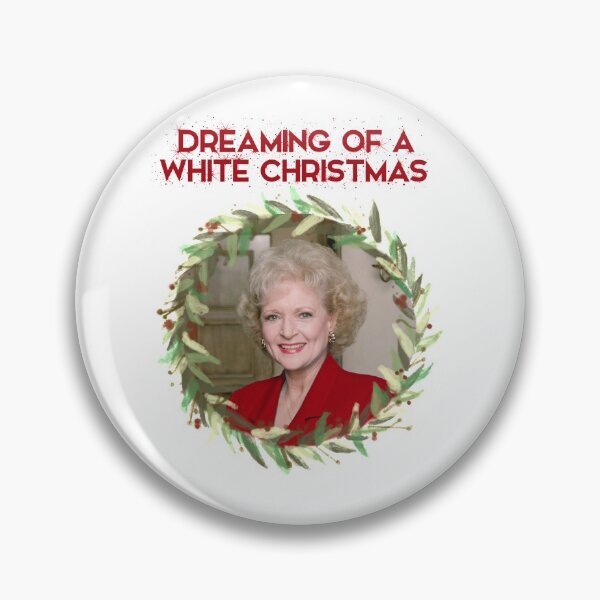 Artikelvorschau, Traum von einem Betty White Christmas - Rose Nylund von den goldenen Mädchen (roter Text) entworfen und verkauft von LegendaryLGBT.