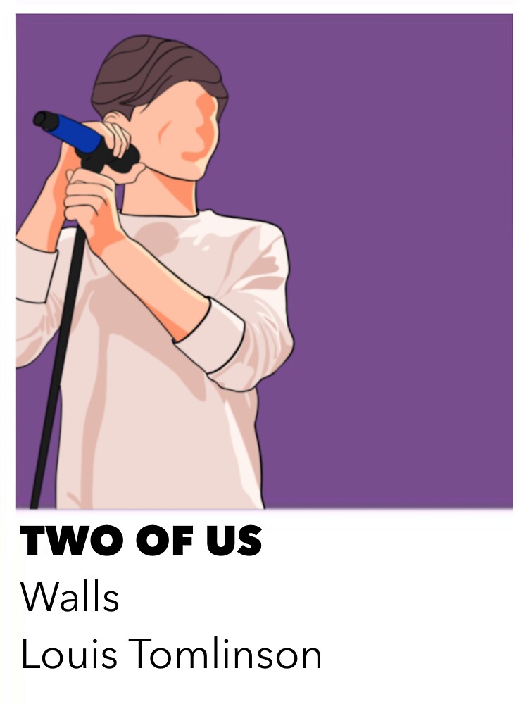 Two Of Us Louis Tomlinson Walls Sticker for Sale by