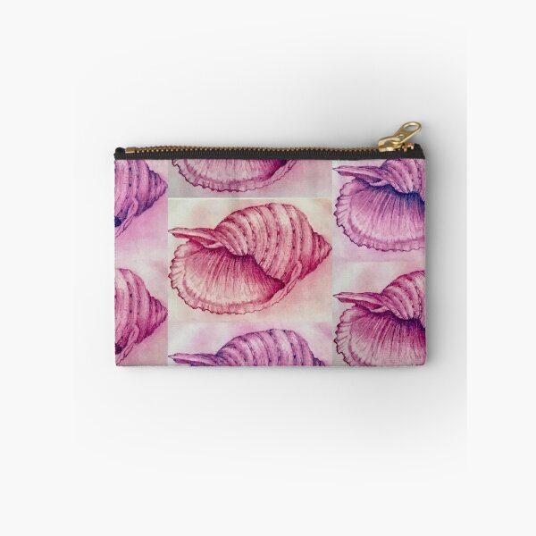 Item preview, Dibujo de conchas en rosa designed and sold by GingerCatCo.
