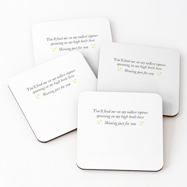 Item preview, mirrorball Taylor Swift folklore lyrics shining designed and sold by TheFirstMayDay.
