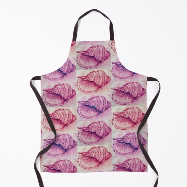 Item preview, Dibujo de conchas en rosa designed and sold by GingerCatCo.