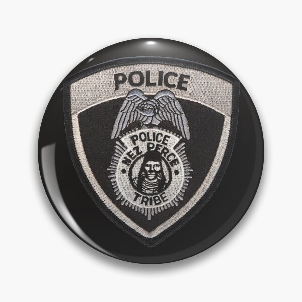 Item preview, Nez Perce Tribal Police designed and sold by Lawrence Baird.