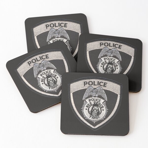 Item preview, Nez Perce Tribal Police designed and sold by Lawrence Baird.