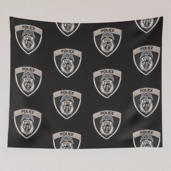 Item preview, Nez Perce Tribal Police designed and sold by Lawrence Baird.