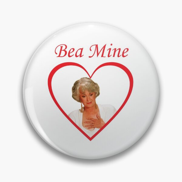 Item preview, Bea Mine - Dorothy Zbornak (Bea Arthur) Corazón de San Valentín de las Golden Girls - corazón rojo y texto designed and sold by LegendaryLGBT.