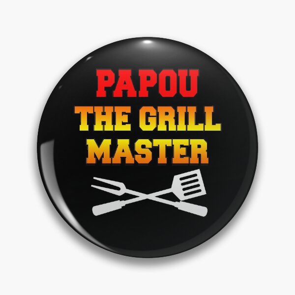 Item preview, Papou The Grill Master Grilling Greek Grandfather designed and sold by jaycartoonist.