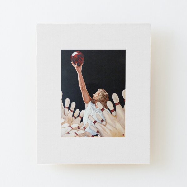 Yeah, Yeah, Oh Yeah Wood Mounted Print