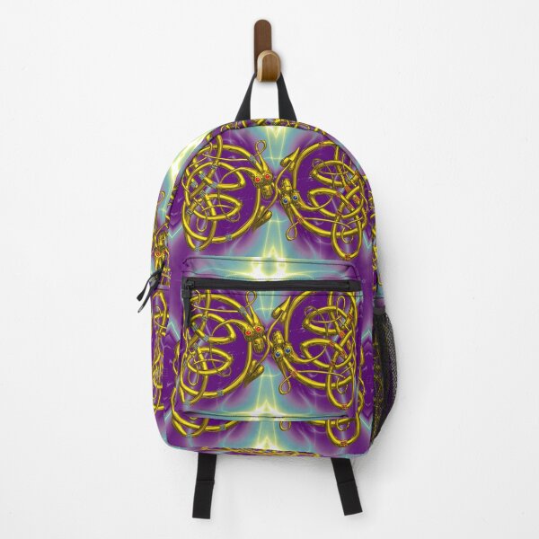 Item preview, DRAGON LOVE IN PURPLE TEAL LIGHT WAVES by Bulgan Lumini designed and sold by BulganLumini.