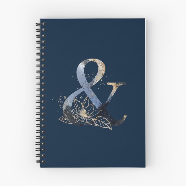 Item preview, Floral Ampersand Letter &, Monogram Gifts designed and sold by PinkLotusArt.
