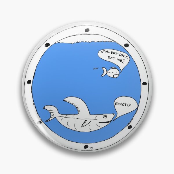 Item preview, FishQuips No. 10: Looks like a Snack, Fish Humor Comic designed and sold by FishQuips.